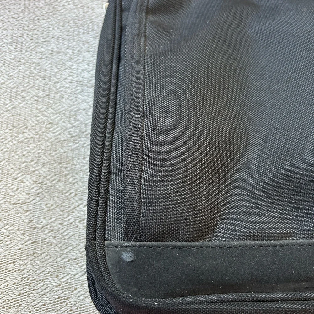 Dell Black Laptop Bag Soft Briefcase Office Lots of Storage